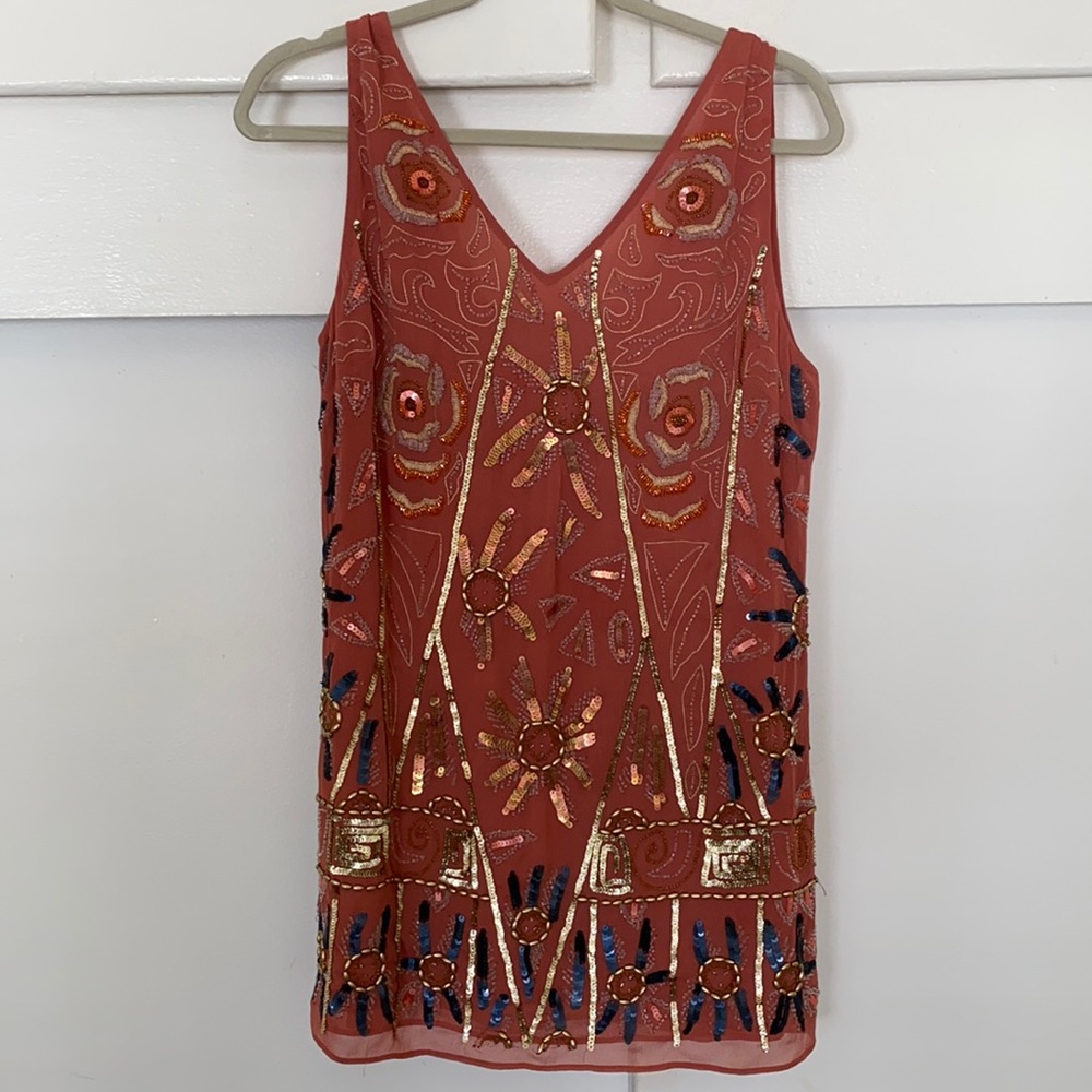 Free People Beaded Slip Dress